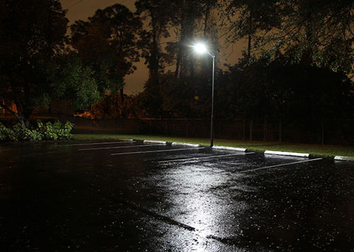 20w parking lot led solar light