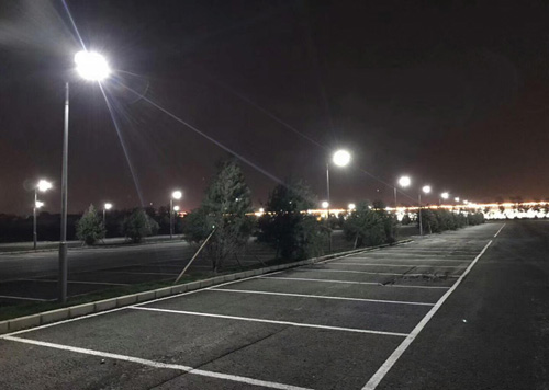 20w parking lot solar led light