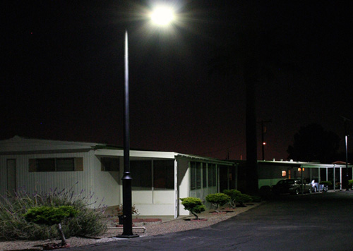 residential solar LED lamp