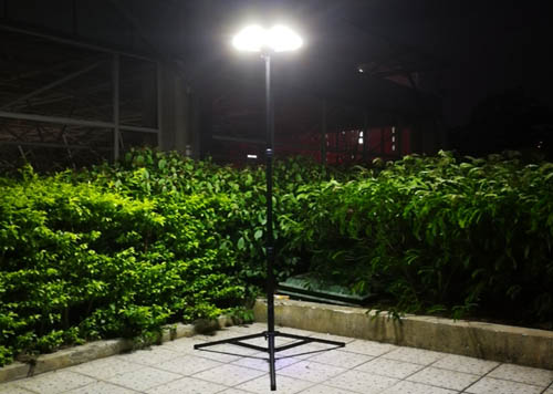 portable UFO solar LED light