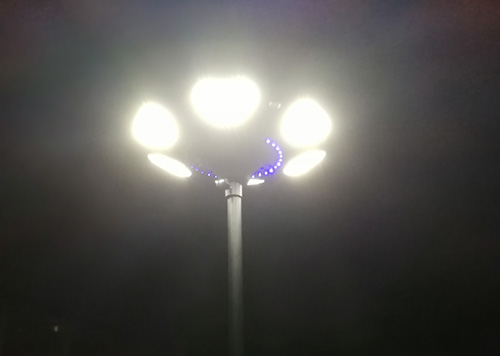 UFO solar LED garden light